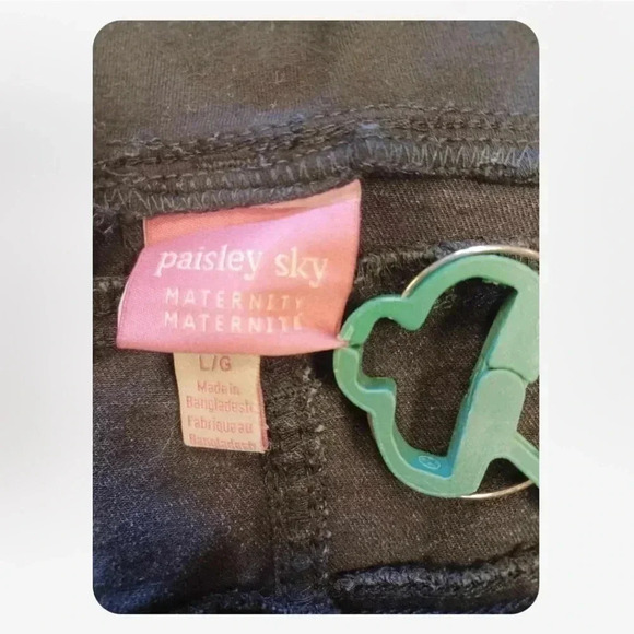Paisley Sky Maternity Over The Belly Skinny Jeans Size Large - Picture 11 of 13